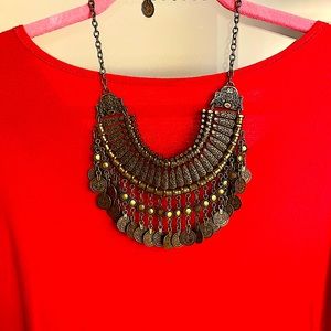 Statement Aztec Necklace